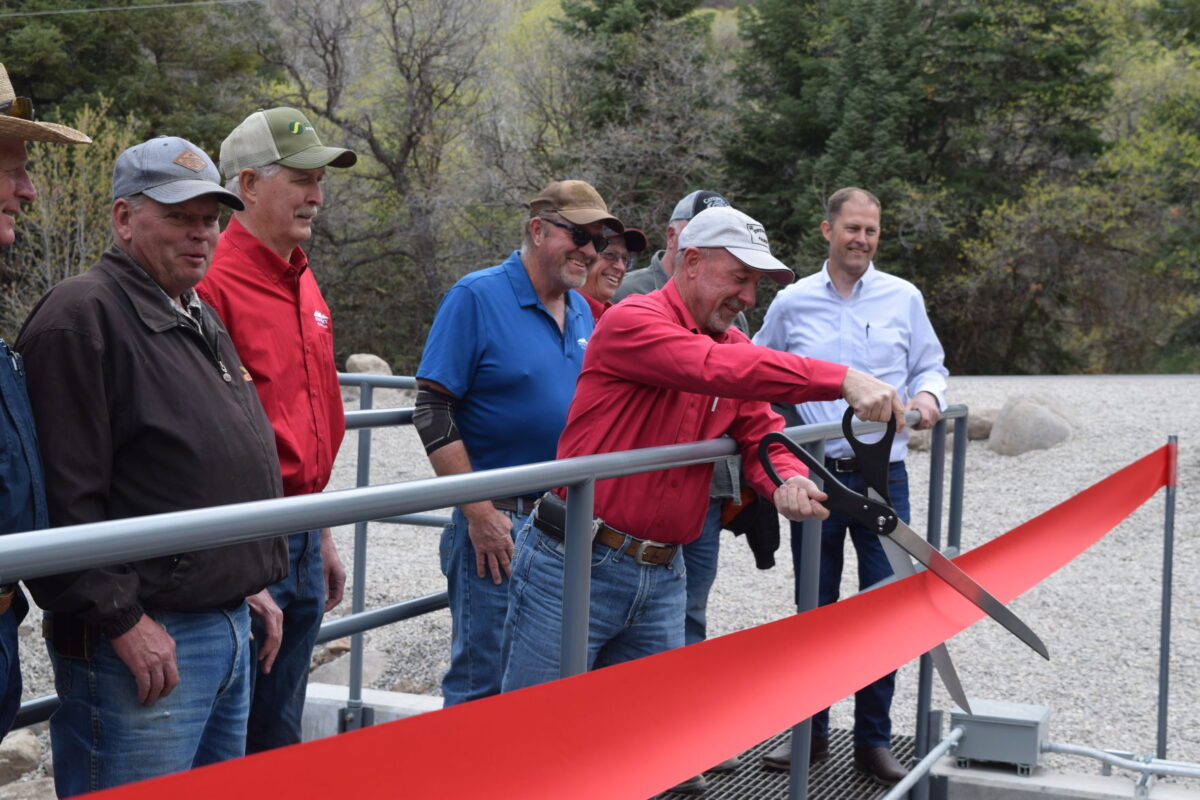 Officials celebrate new diversion dam in Payson Canyon News, Sports